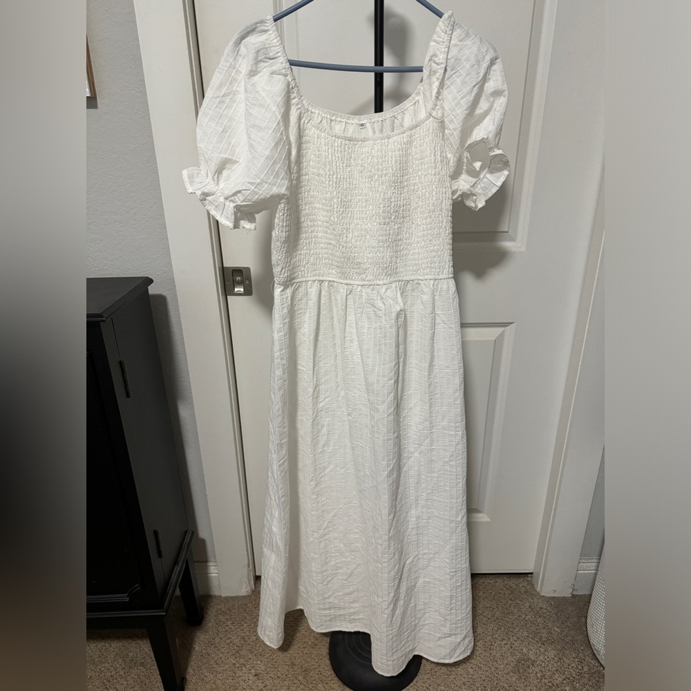 White Petallush Maxi Dress